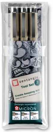 Zentangle Pennen Set 3 delig |