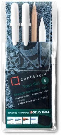 Zentangle Tool Set 9 delig Gold Special |