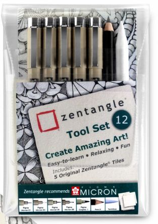 Zentangle Tool Set 12 delig |