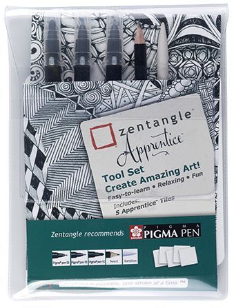 Zentangle Apprentice tool set 10 Stuks |
