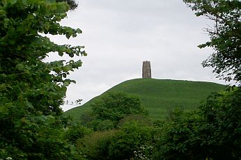 St Michael tower op de Glastonbury Tor